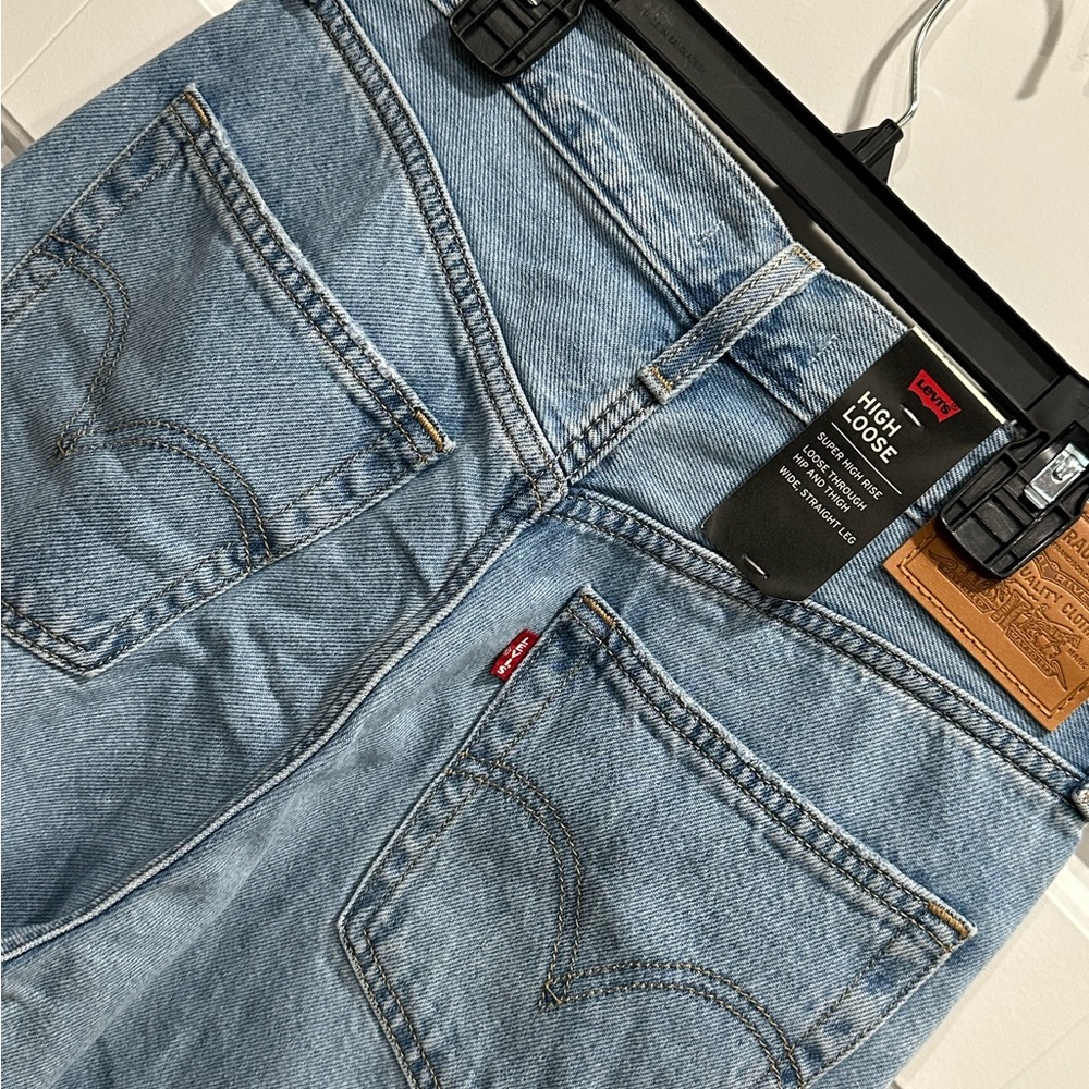Levi’s Women’s High Loose Jeans NEW WITH TAGS 27x29 - Picture 6 of 7